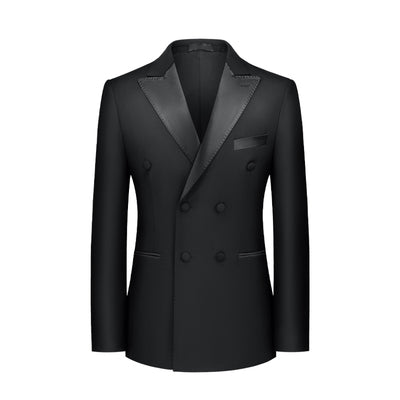 Importé - Ensemble Smoking Costume Homme 2-3 Pièces Noir