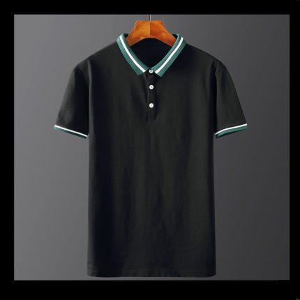 Importé - Polo Homme en Coton à manches longues Très Tendance