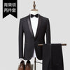 Importé - Ensemble Smoking Costume Homme 2 Et 3 Pièces Noir