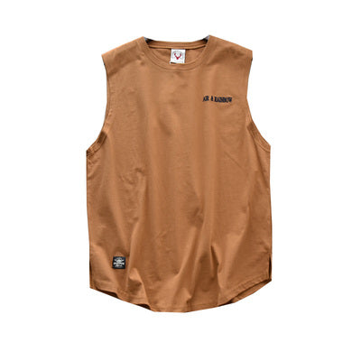 Importé - T-Shirt Hommes Décontractés Sans Manches En Coton