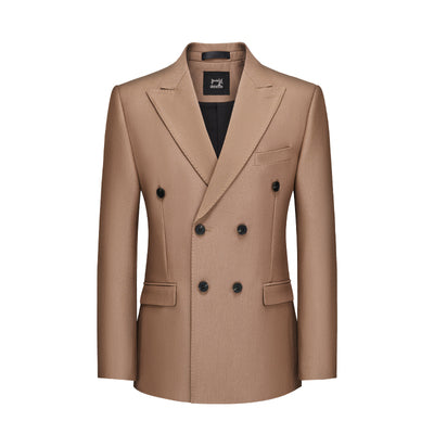 Importé - Ensemble Costume Croisé Homme Britannique 2 Pièces