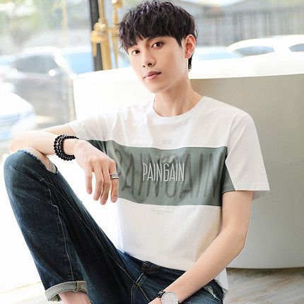 Importé - Pack 2 x T-Shirt Imprimé Homme Manche Courte