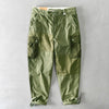 Importé - Pantalon Cargo Pur Coton Lourd Homme Décontracté