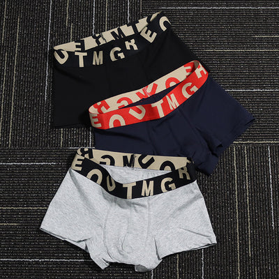 Importé - Lot de 3 Boxer Sexy Sous-Vêtements Homme En Coton