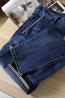 Importé - Pantalon Jean Homme Coton Denim Décontracté