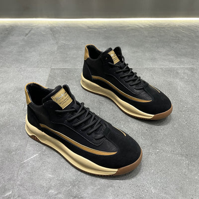 Importé - Chaussure Homme Sport Baskets Tendance En Cuir Pu