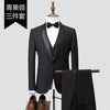 Importé - Ensemble Smoking Costume Homme 2 Et 3 Pièces Noir