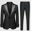Importé - Ensemble Smoking Costume Homme 2-3 Pièces Noir