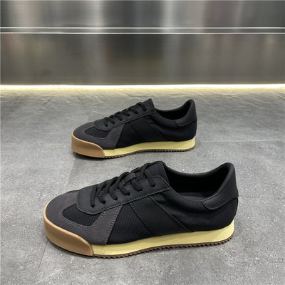 Importé - Chaussure Homme Sport Baskets Tendance En Cuir Nubuck