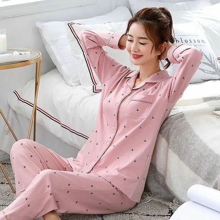 Importe - Ensemble De Pyjama Femme Manches Longues