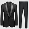 Importé - Ensemble Smoking Costume Homme 2-3 Pièces Noir