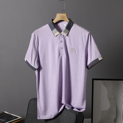 Importé - Polo Homme Coton Décontracté Manche Courte