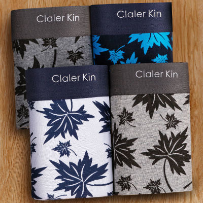 Importé - Lot 4 Boxer Sports Homme Sous-Vêtements Antibactériens En Coton Pur