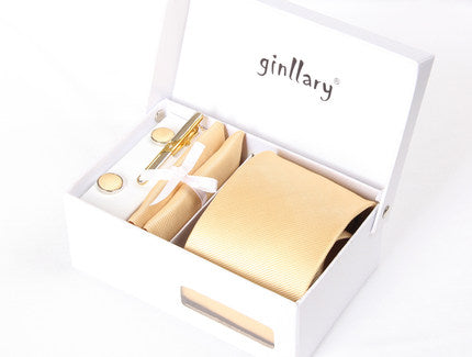 Importé - Cravates Couleur Unie Dans Coffret