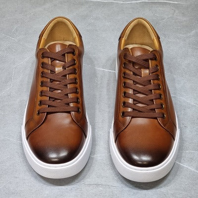 Importé - Chaussure Cuir Véritable Sport Baskets Homme