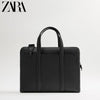 Importé - ZARA NEW - Sac Hommes Tendance En Bandoulière - Noir Grainé