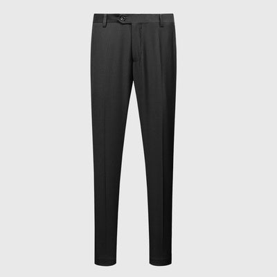 Importé - Pantalon De Smoking Homme Slim Fit Décontractée - Noir