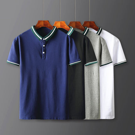 Importé - Polo Homme en Coton à manches longues Très Tendance