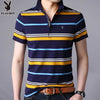 Importé - Polo T-Shirt Slim Fit Homme Playboy Manches Courtes