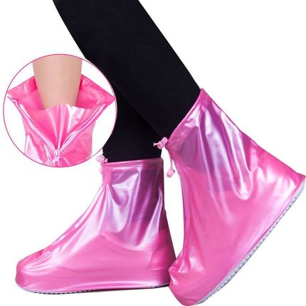Importé - Bottes De Pluie Couvre - Chaussures Transparent- Antidérapante