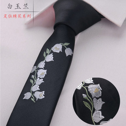 Importé - Cravates Décontractées brodées