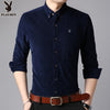 Importé - Chemise Homme Playboy Slim Fit Manches Longues En Velour