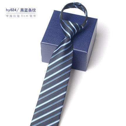 Importé - Cravate à Glissière pour Hommes et Femmes