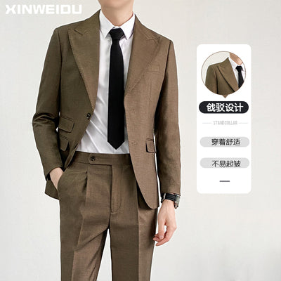 Importé - Ensemble Costume Homme Décontracté 2 Pièces