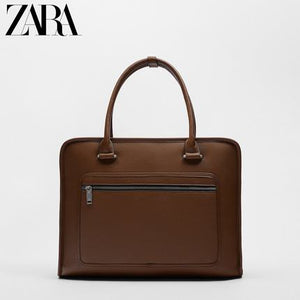 Importé - ZARA NEW - Sac Hommes Classique Tendance  - Marron