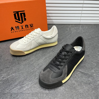 Importé - Chaussure Homme Sport Baskets Tendance En Cuir Nubuck