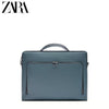 Importé - ZARA NEW - Sac A Main Porte-documents Hommes - Bleu