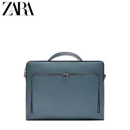 Importé - ZARA NEW - Sac A Main Porte-documents Hommes - Bleu