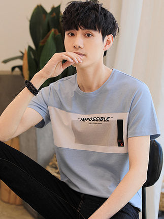 Importé - Pack 2 x T-Shirt Imprimé Homme Manche Courte