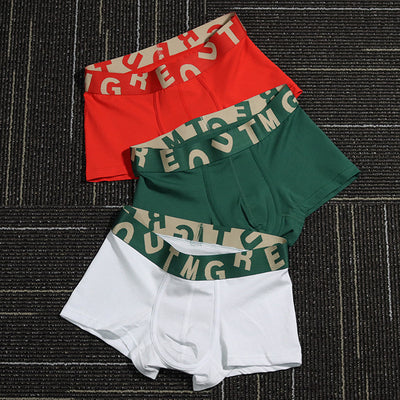 Importé - Lot de 3 Boxer Sexy Sous-Vêtements Homme En Coton