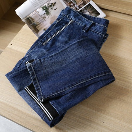 Importé - Pantalon Jean Homme Coton Denim Décontracté