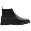 Importé - Chaussure Homme Bottines Britannique À Gaine - Cuir Noir