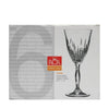 Verre a liqueur 6 pièces transparent Crystal Glass