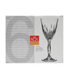 Verre a liqueur 6 pièces transparent Crystal Glass