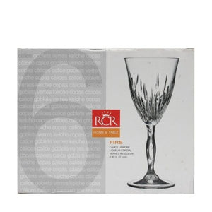 Verre a liqueur 6 pièces transparent Crystal Glass