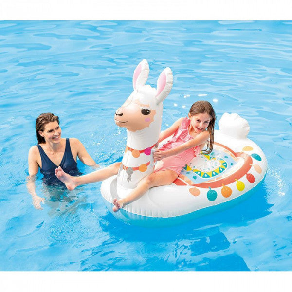 Bouée Gonflable – Forme Lama – 112x94x135cm – Intex 57564