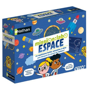 JEU MISSION LABO ESPACE+6ANS