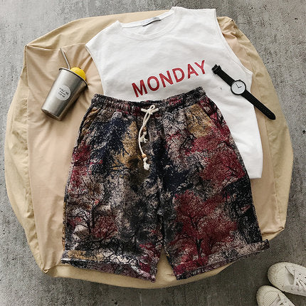 Importé - Short Culotte Bermuda Décontracté pour Homme