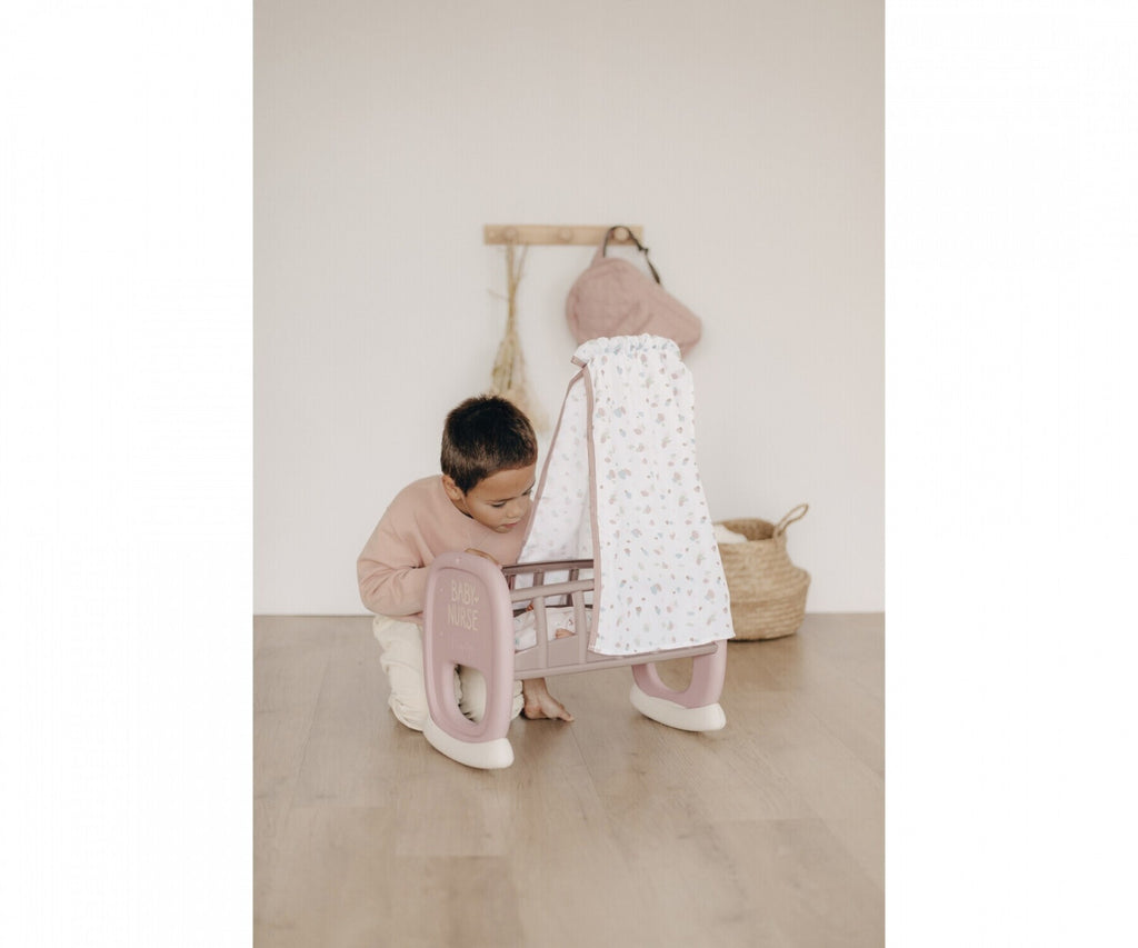 SMOBY BABY NURSE+ACCESSOIRES 2EN1+18MOIS