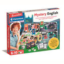 Jeu Educatif Mystère English Apprends L’anglais 3 Niveaux 6-10ans