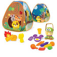 JEU CAMPING ADVENTURE TENTE DE DECOUVERTE WINFUN+18MOIS