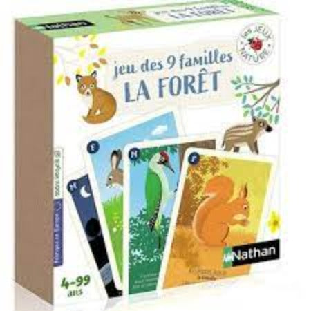 Jeu Des 9 Familles La Foret 4-99ans