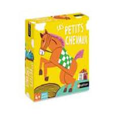 Jeu Les Petits Chevaux Pièces En Bois+4ans