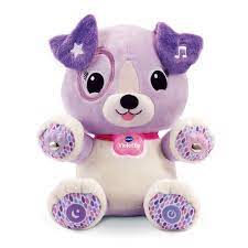 VTECH-NOUGAT MON AMI PATTES MAGIQUES-VIOLET BEIGE