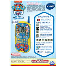 Vtech le Smartphone Educatif Paw Patrol 3-7ans