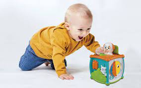 Jeu de Bebe Peek-a-Boo Cube